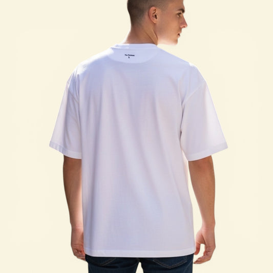 Heavyweight Boxy Tee (260GSM) - Crisp White 100% Cotton