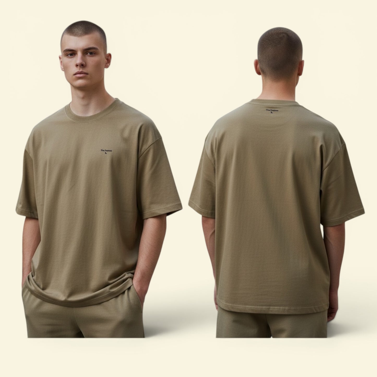 Heavyweight Boxy Tee (260GSM) - Rich Coffee 100% Cotton