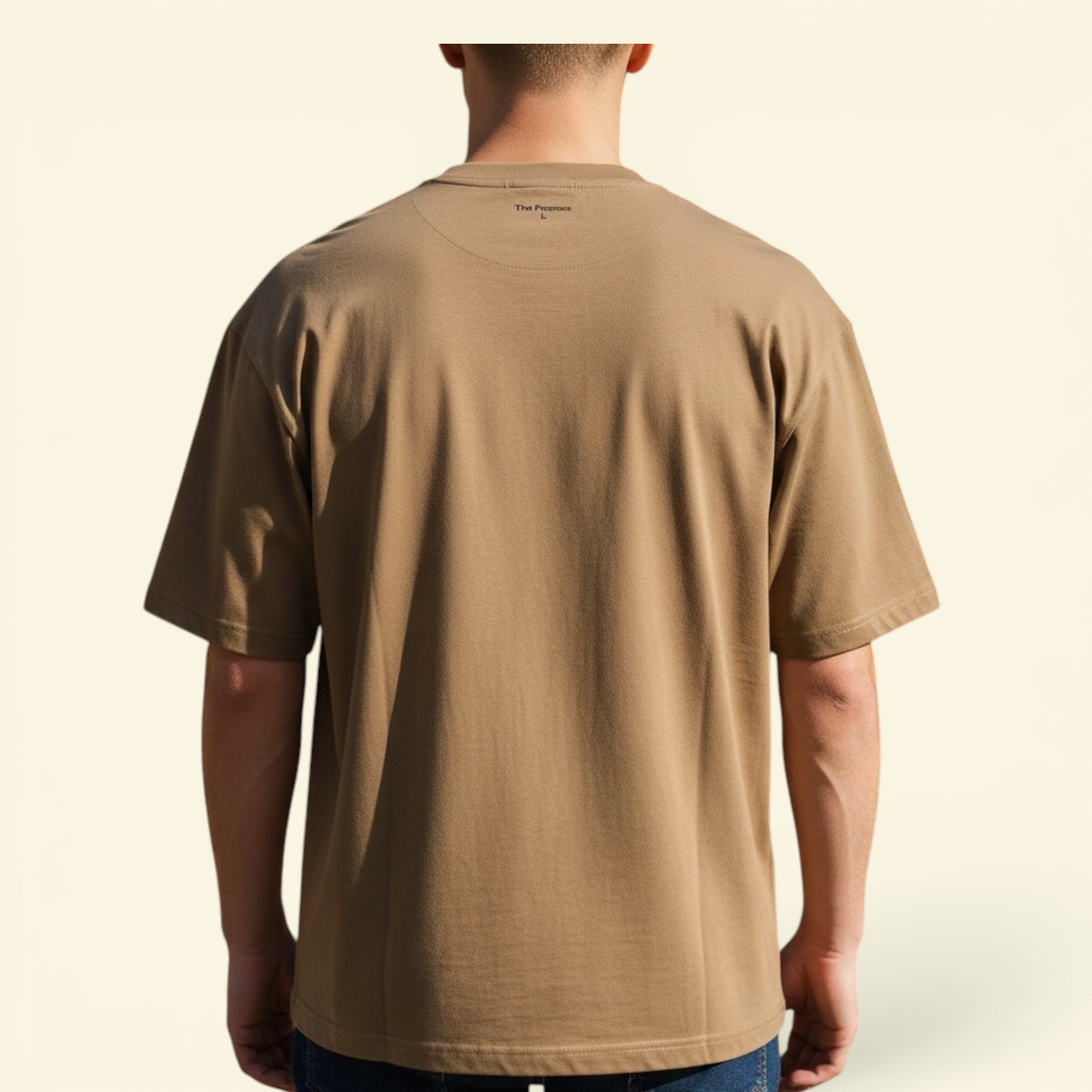 Heavyweight Boxy Tee (260GSM) - Rich Coffee 100% Cotton